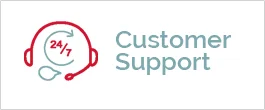24/7 Customer Support 24/7 Customer Support