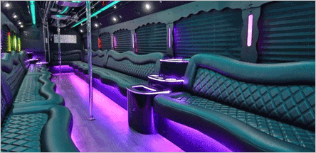 Rockstar Party Bus Sacramento 34-55 Passengers | Empire Limousine